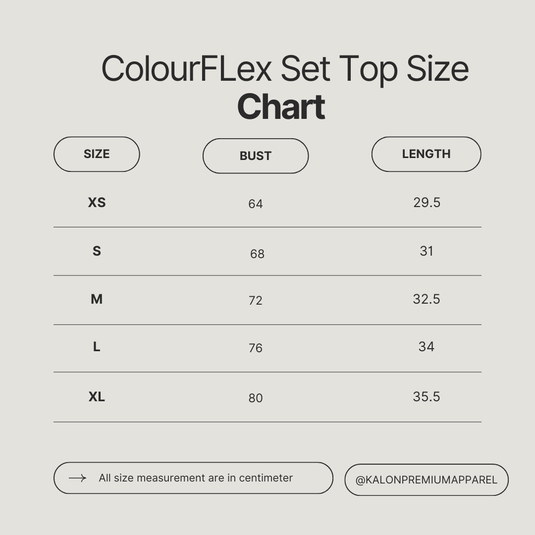ColourFlex Ribbed Set