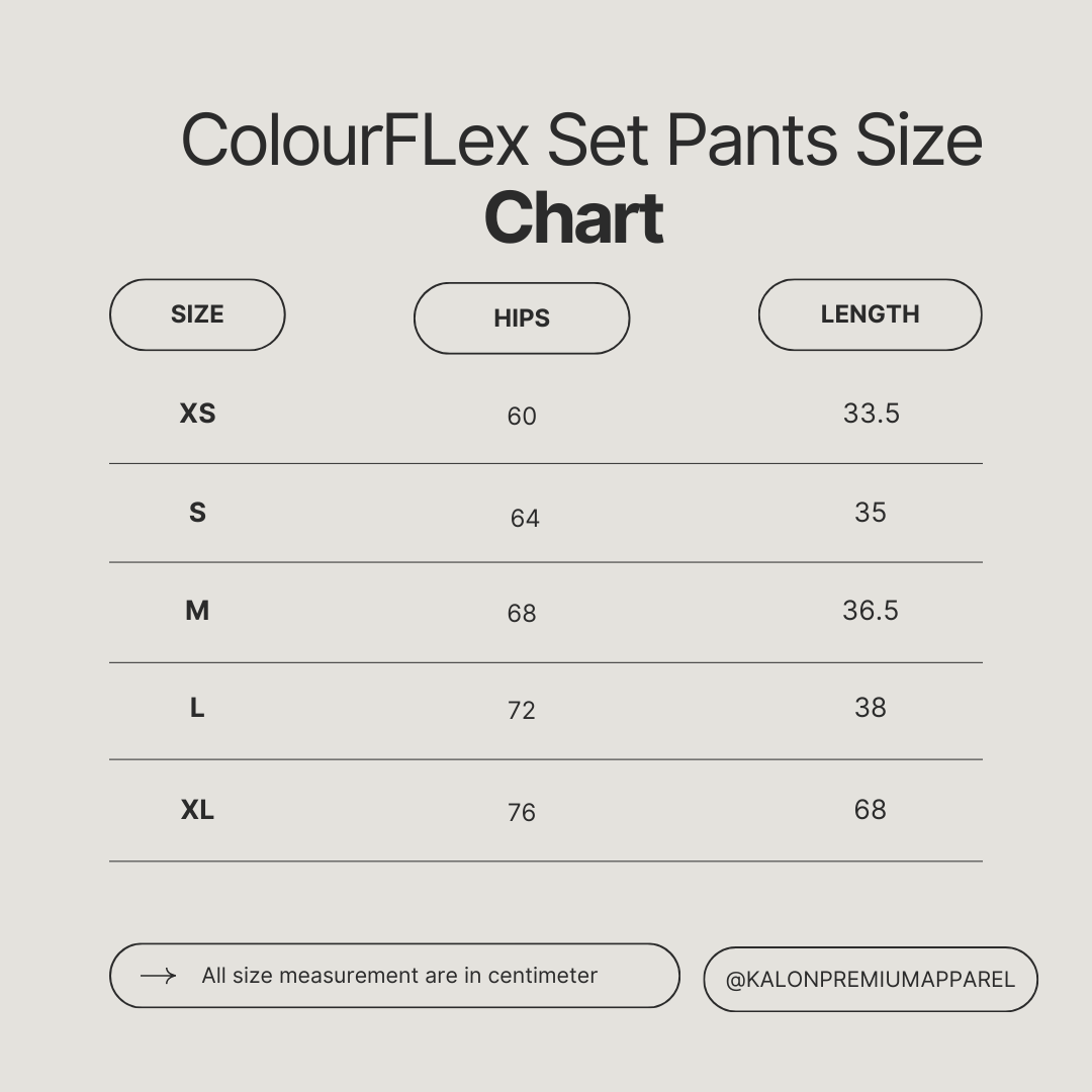 ColourFlex Ribbed Set