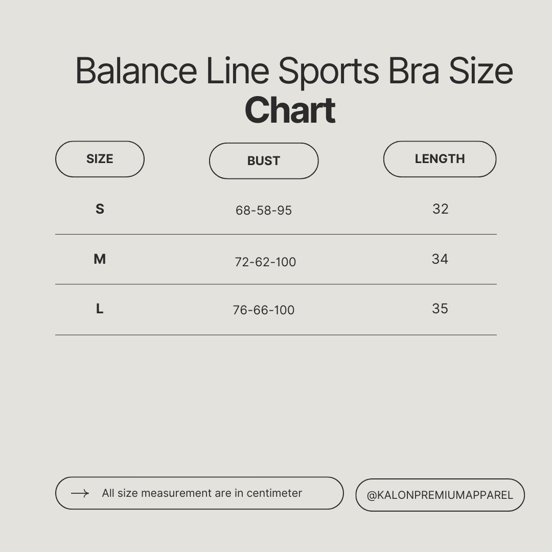 BalanceLine Sports Bra