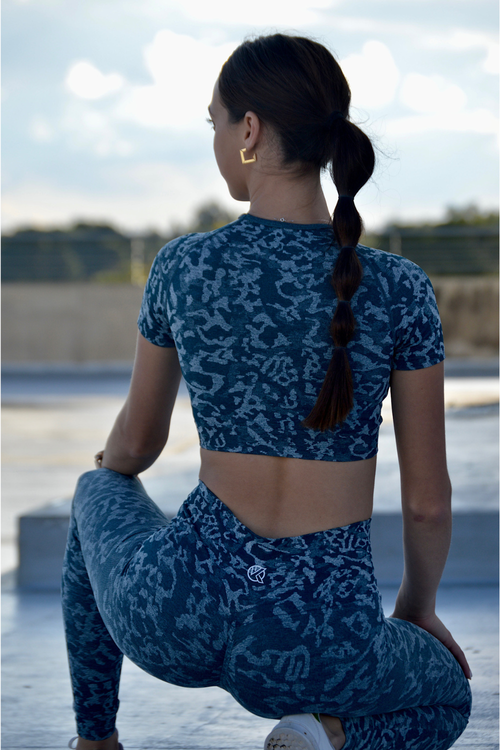 Blue Pulse Top