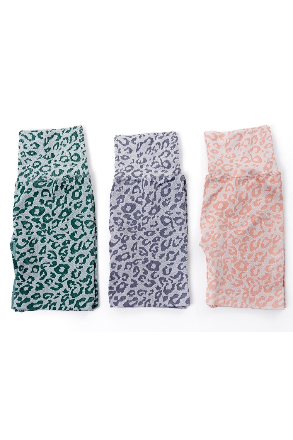 Leopard Print Scrunch Shorts