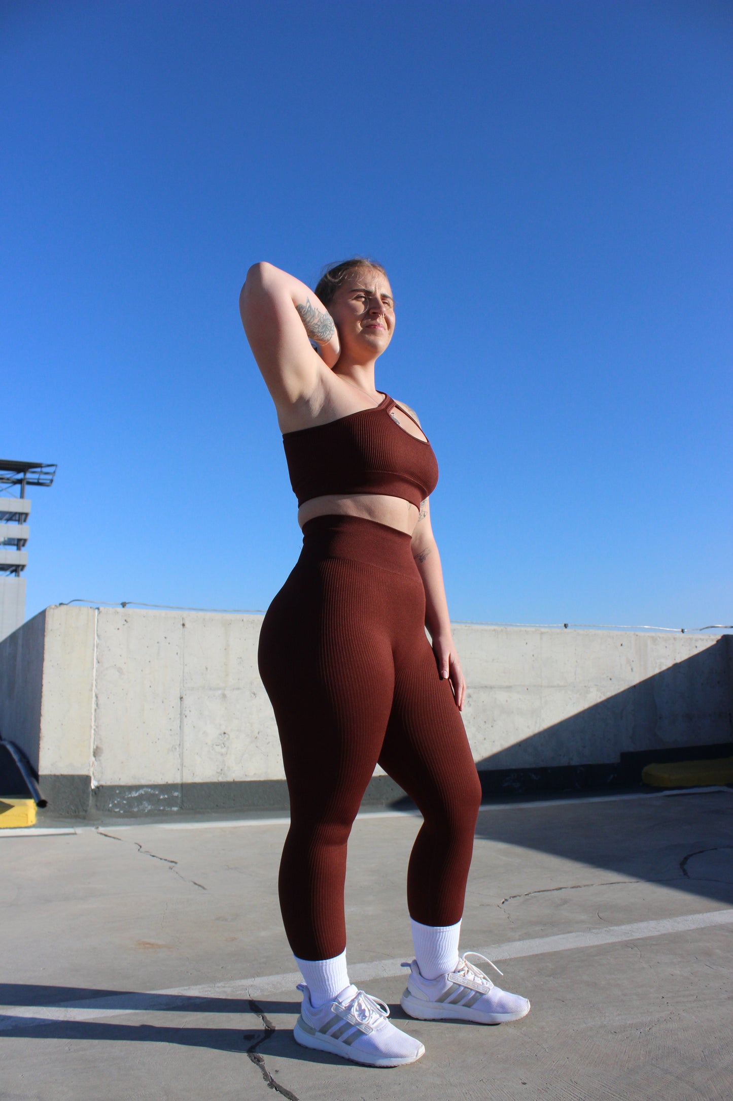 UrbanEdge Ribbed Tights
