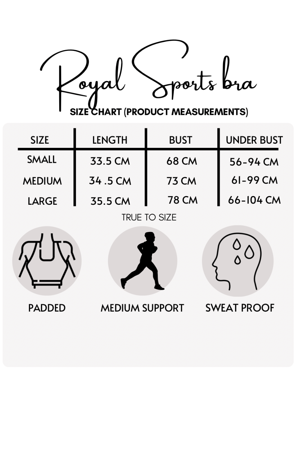 Royal Sports Bra