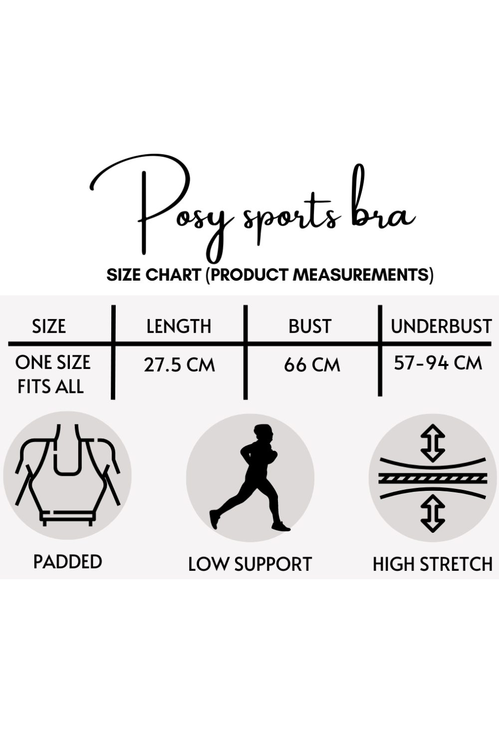 Posy Sports Bra